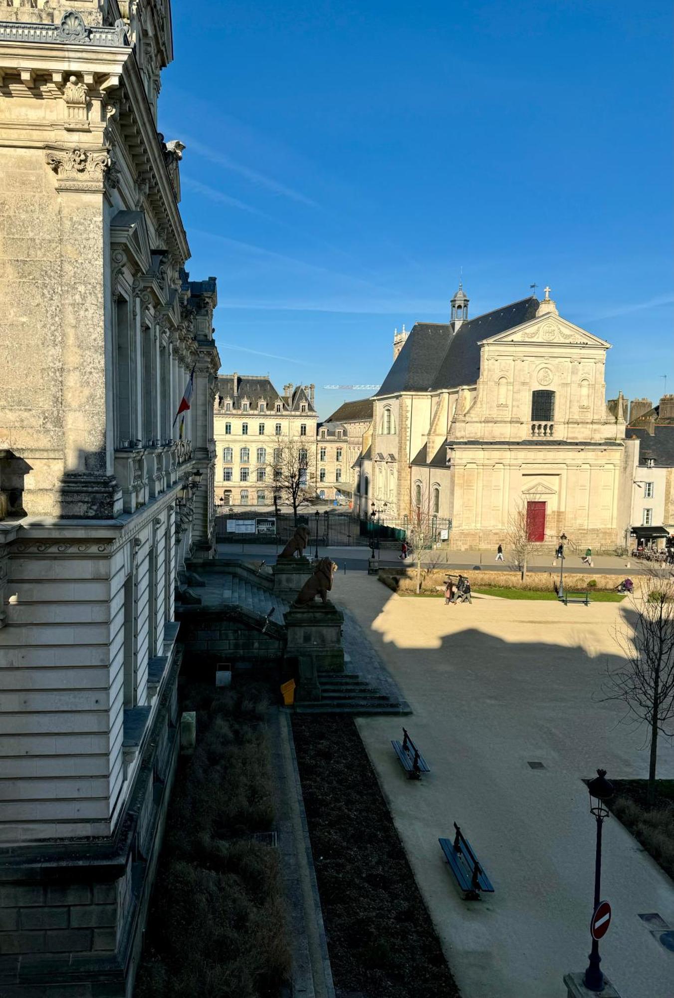 Appartamento Vue Imprenable Sur La Mairie Vannes Esterno foto
